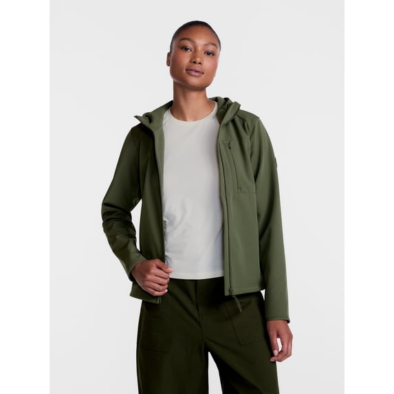 Ozark Trail Women's and Women's Plus Softshell Jacket, Sizes XS-3X