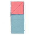 thumbnail image 1 of Ozark Trail Youth warm weather rectangle sleeping bag - Light Blue & Pink (youth size 64" x 28"), 1 of 15