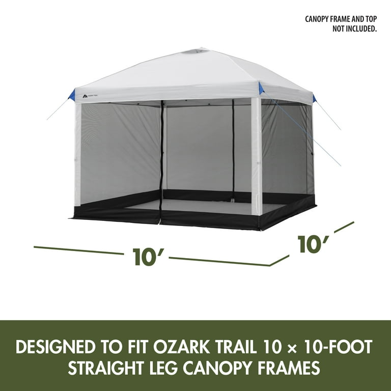 【国内正規総代理店アイテム】 Trail Ozark Zippered Walmart.com - Accessory Curtain Mesh Canopy スポーツトイ・アクショントイ