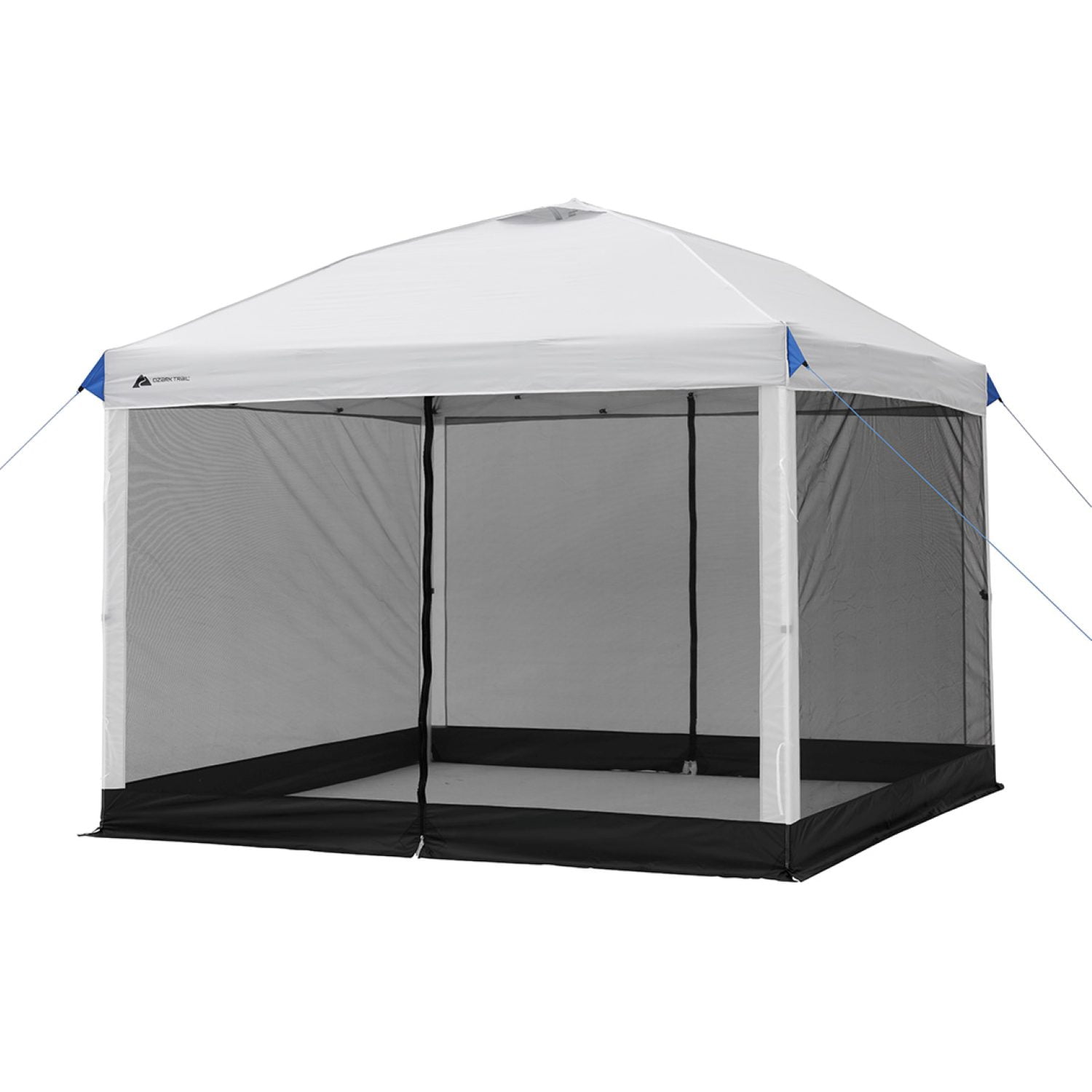Ozark Trail Canopy Mesh Curtain Accessory with Zippered Walls for 10' x 10' Canopy