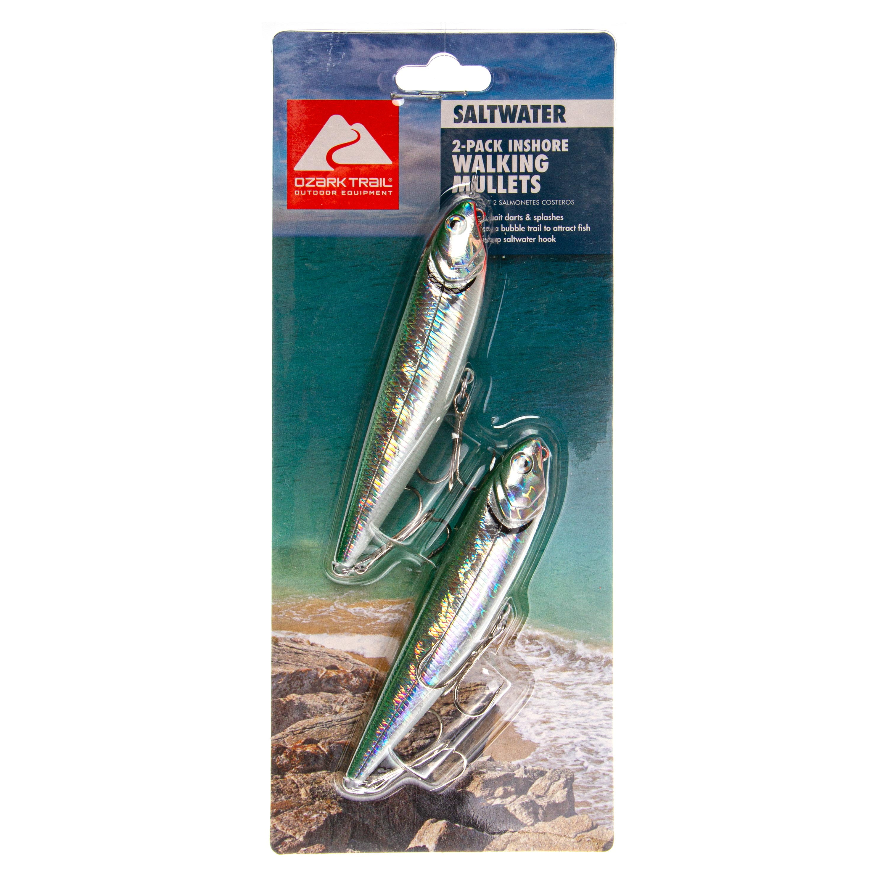 Ozark Trails Hard Plastic Saltwater Inshore Walking Mullet Ozark Trails Hard Plastic Saltwater Inshore Walking Mullet