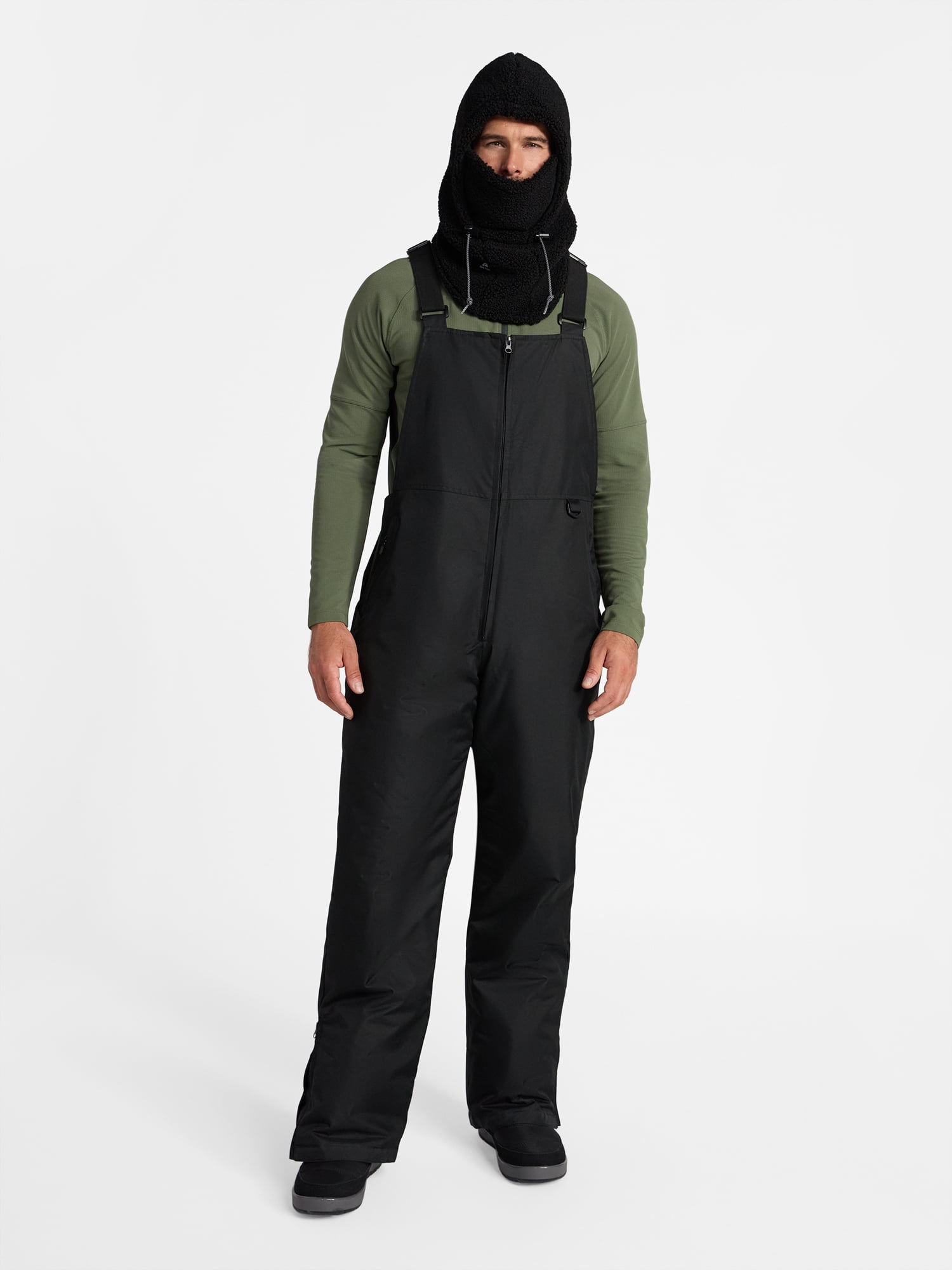 Ozark Trail Men's High Rise Snow Bib, Sizes S-5XLT