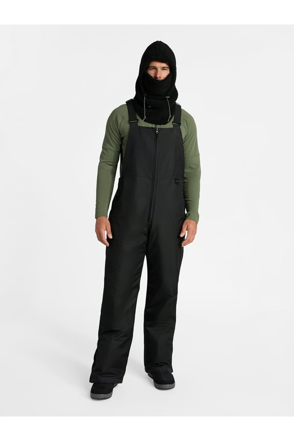 Ozark Trail Men's High Rise Snow Bib, Sizes S-5XLT