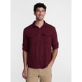 thumbnail image 1 of Ozark Trail Men's Fishing Shirt with Long Sleeves, Sizes S-4XLT, 1 of 5