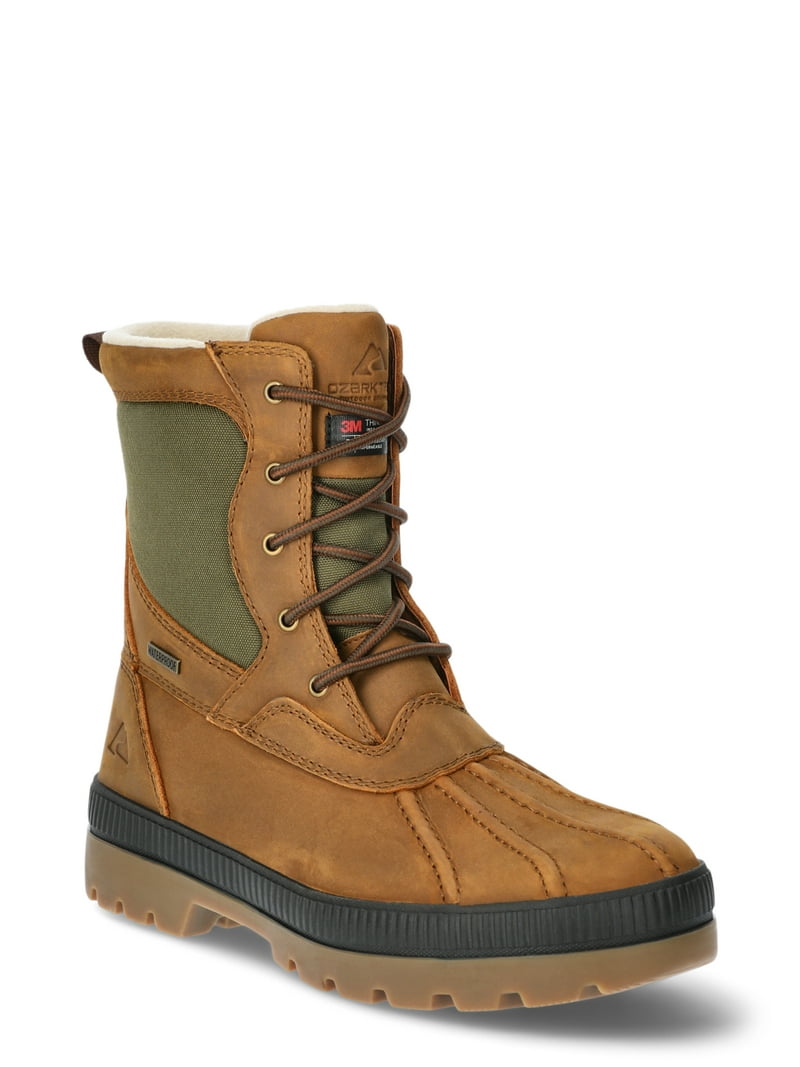 Ozark Trail Tall Lace Up Duck Boots Ozark Trails Women's Tall Lace