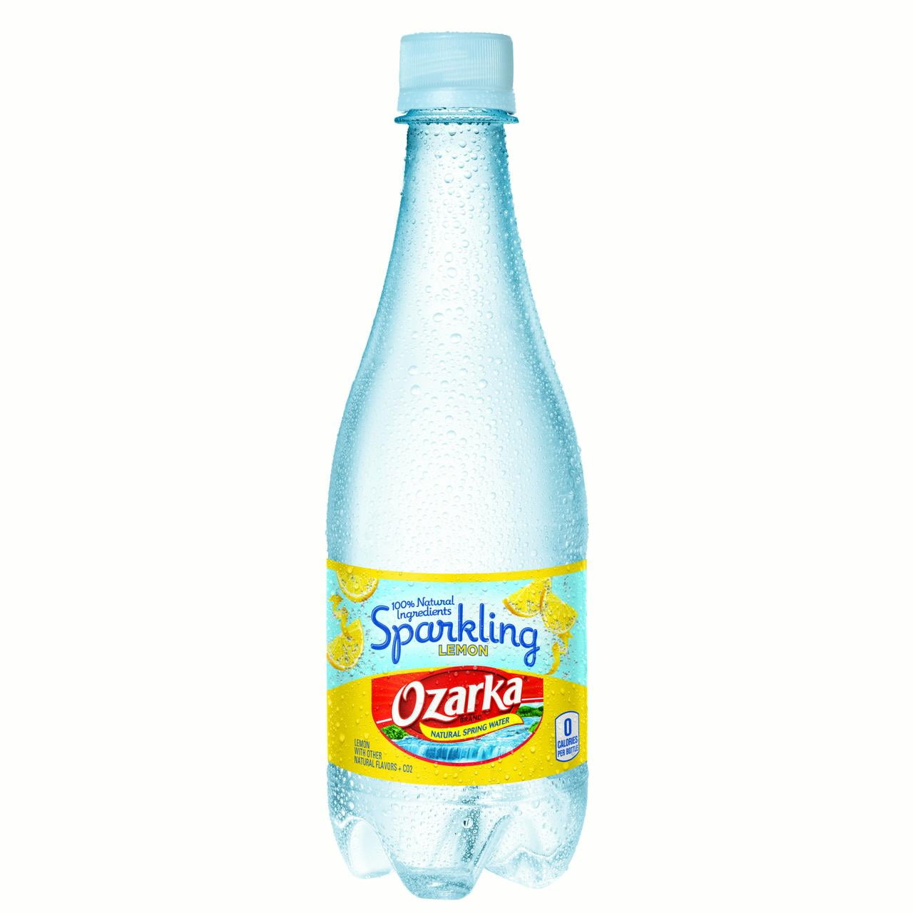 Ozarka Sparkling Lemon Flavored Natural Spring Water, 16.9 Fl. Oz., 6
