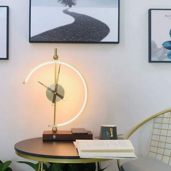 Ozarke Clock Lamp & Wireless Charger