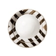 thumbnail image 1 of Ozarke Davi Black Crossroad Plates Set, Fine Bone China (Set of 12), 1 of 9