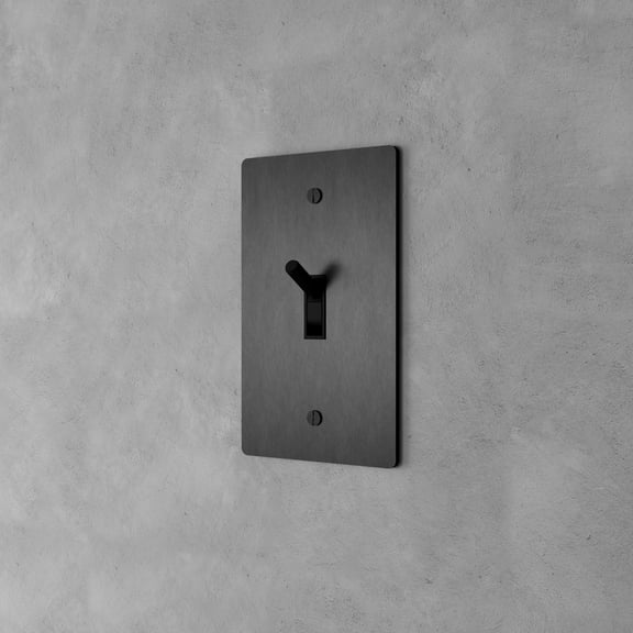 Ozarke Brass Toggle Switch / 1 Gang (Up to 3 Way)