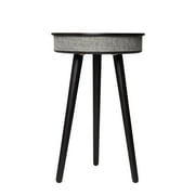 Ozarke Rus e Smart Table with Speaker and Wireless Charger- Black