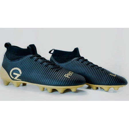 Ozell Brand Men's Football Cleats (Black)