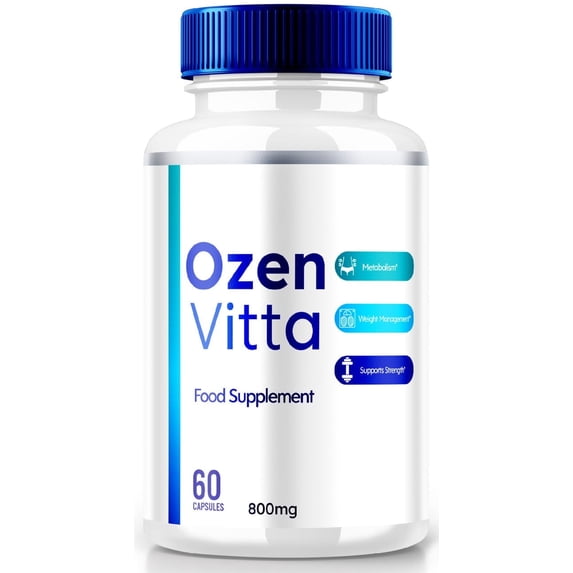 Ozen Vitta Capsules Advanced Blood Support Formula Supplement, OzenVitta Blood Pills Extra Strength, All Natural Formula Pills to Maintain Healthy Levels, Ozen Vitta Reviews (60 Capsules)