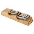 thumbnail image 1 of Ozeri 8-Piece Stainless Steel Knife Set, with Japanese Stainless Steel Slotted Blades, 1 of 9
