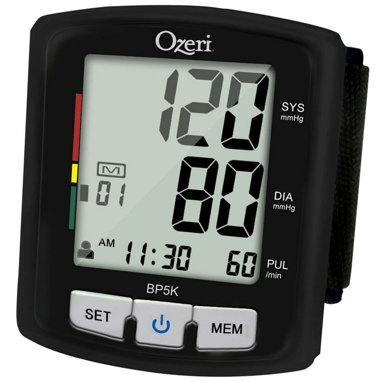 Ozeri BP5K Digital Blood Pressure Monitor with Voice-Guided