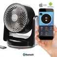 thumbnail image 1 of Ozeri Brezza III Dual Oscillating 10" High Velocity Desk Fan with Bluetooth Technology, 1 of 7
