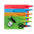 thumbnail image 1 of Ozeri Elite Chef 17-Piece Stainless Steel Knife & Cutting Mat Set, in Color, 1 of 5