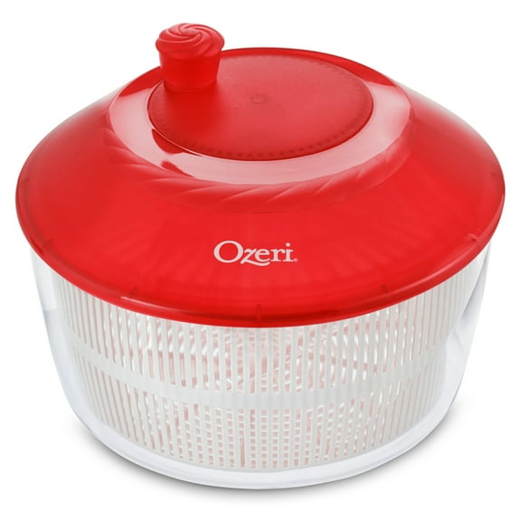 Ozeri Fresca Salad Spinner Bowl BPA-Free Italian Made Large 4.4 qt Colander