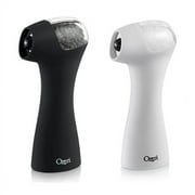 Ozeri Electric Salt & Pepper Grinder 2-Piece Set, Tilt Gravity Activated Automatic Mills with Adjustable Ceramic Grinders