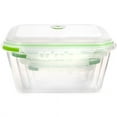 thumbnail image 1 of Ozeri INSTAVAC Green Earth Food Storage Container Set, BPA-Fee 8-Piece Nesting Set with Vacuum Seal and Locking Lids, 1 of 5