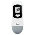 thumbnail image 1 of Ozeri Forehead Thermometer, ISO 80601-2-56 Medical-Grade with Silent Fever Alarm and Battery-Free Kinetic Activation, 1 of 9