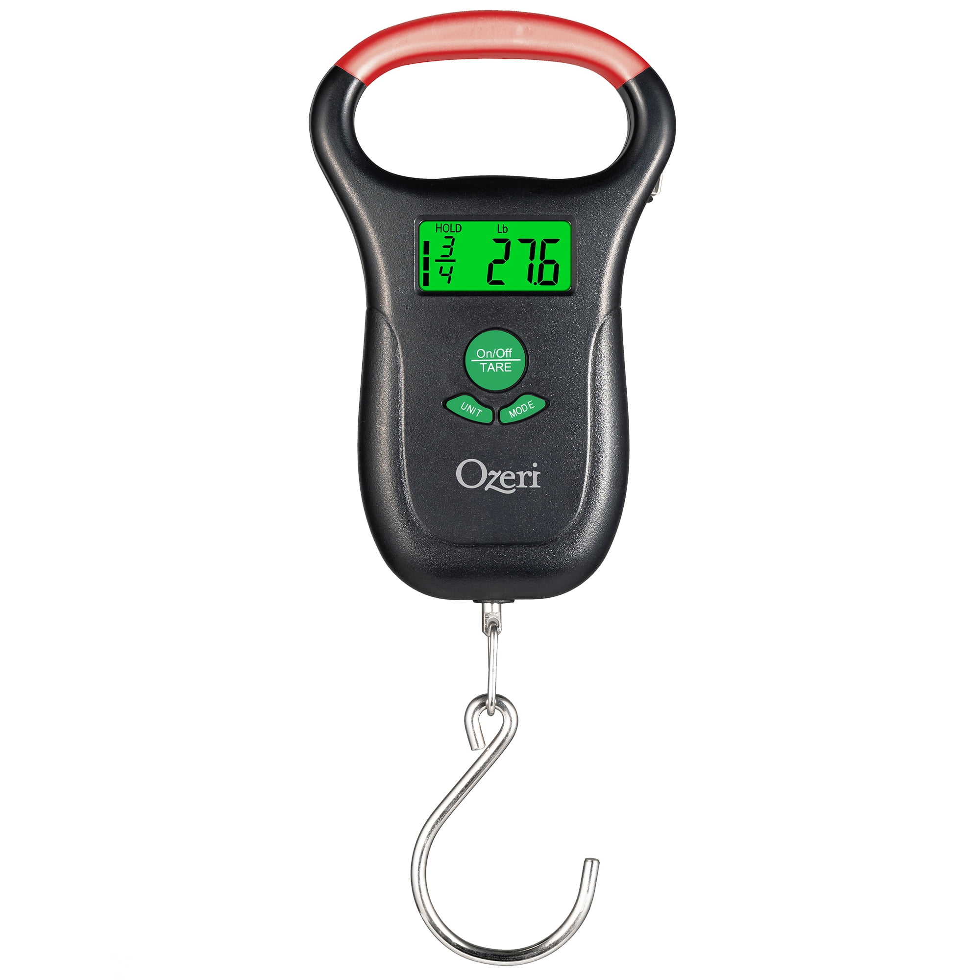Ozeri LS3 Multifunction Propane Tank Scale and BBQ Gas Gauge, with Luggage and Fish Scale