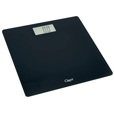Ozeri Precision Body Weight Scale (440 lbs Step-on Bath Scale) in Tempered Glass