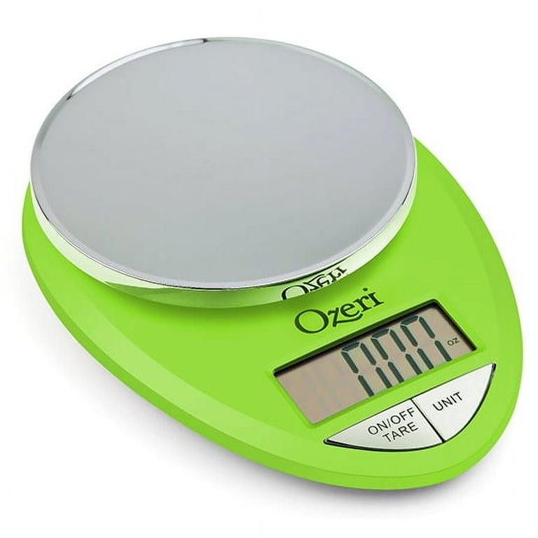 Pro Digital Kitchen Food Scale, 1 g to 12 lbs. Capacity, in Elegant Chrome Pro Digital Kitchen Food Scale, 1 g to 12 lbs. Capacity, in Elegant Chrome
