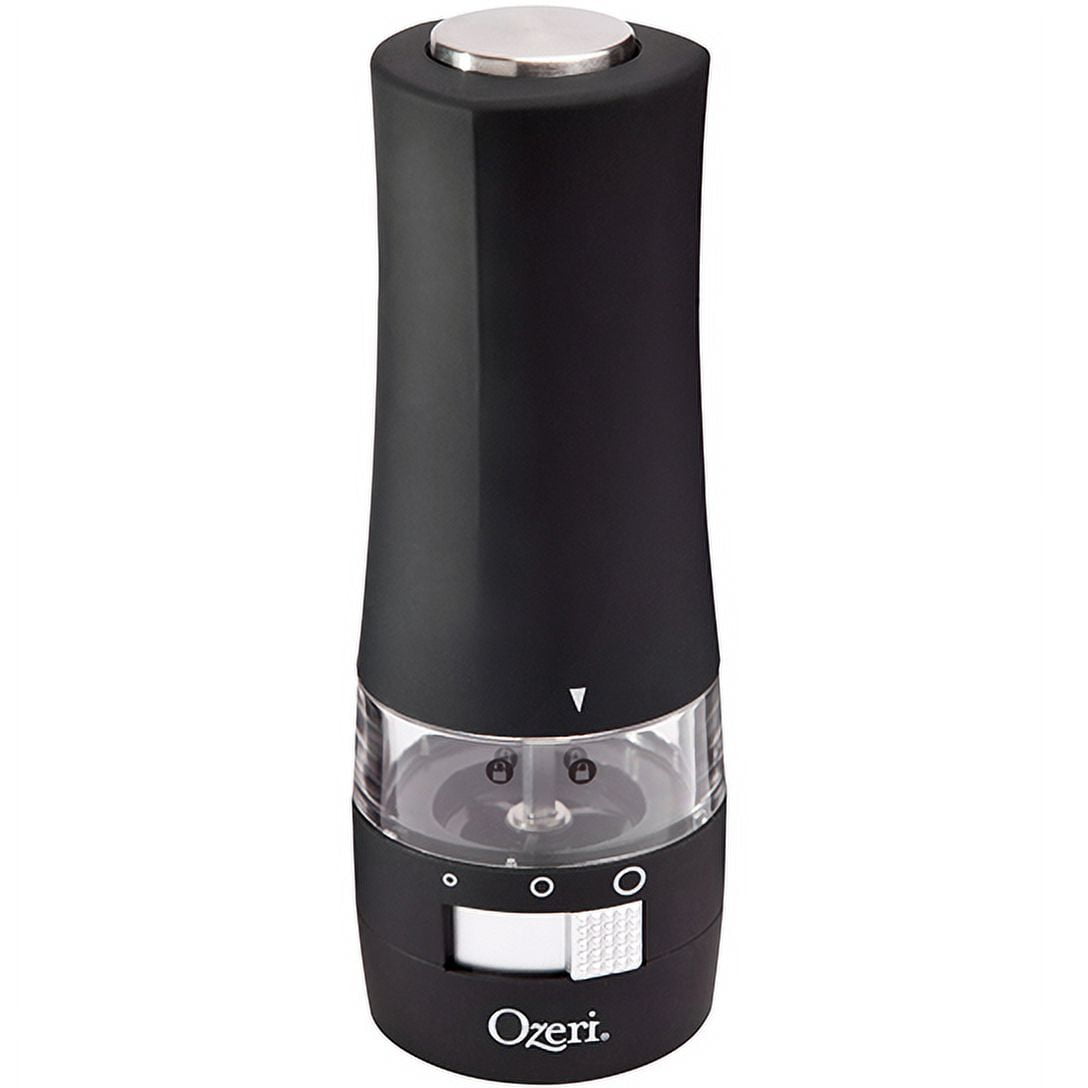Savore Soft Touch Electric Pepper Mill and Grinder Savore Soft Touch Electric Pepper Mill and Grinder