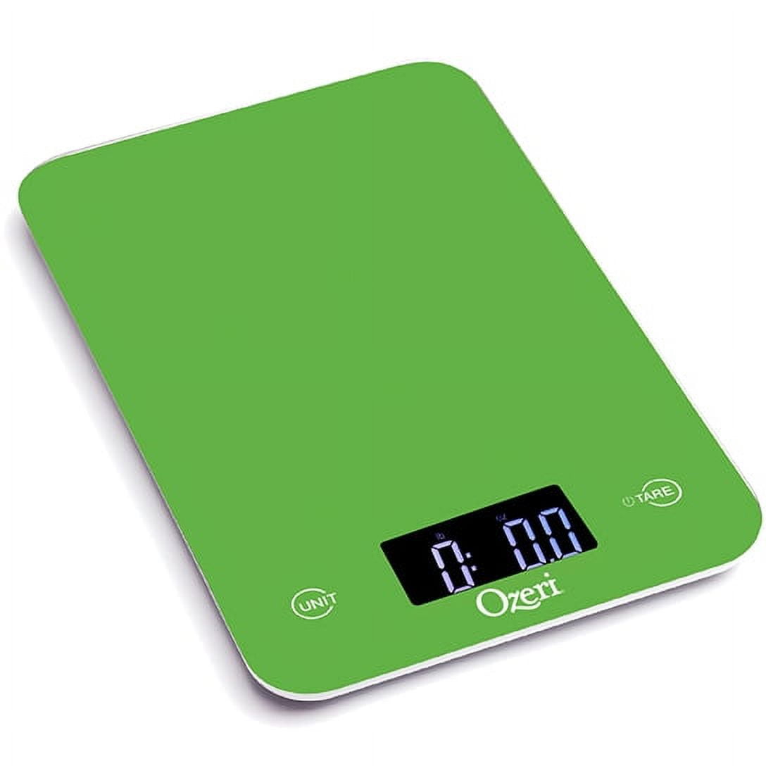 1111Fourone Body Scale Digital Screen Green Tempered Glass Scale 