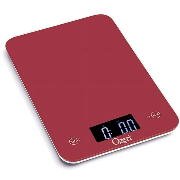 Ozeri Touch Professional Digital Kitchen Scale (12 lbs Edition), Tempered Glass