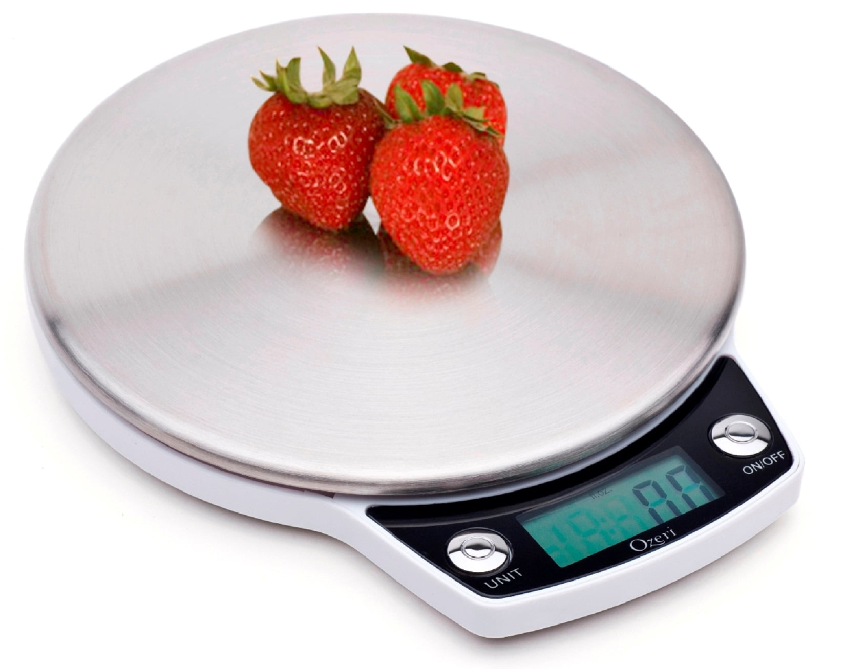 Platform Scale Kitchen Ozeri ZK011 Precision Pro Stainless-Steel Kitchen Scale with Oversized ...