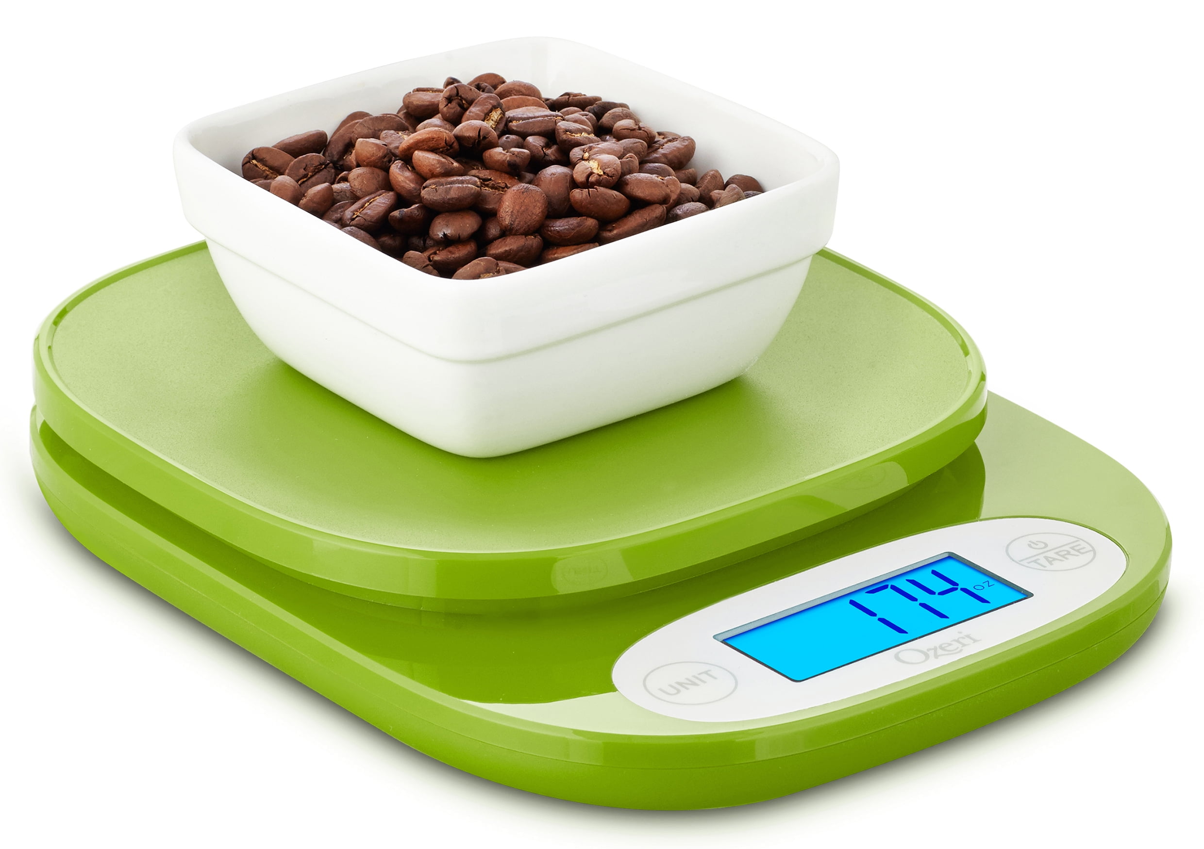 Ozeri ZK27 Kitchen Scale in Stainless Steel, with Battery-Free Kinetic  Charging Technology