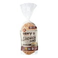 Ozery Bakery, 100 Calorie Whole Wheat OneBun, Pita Bread Thin Buns, 8