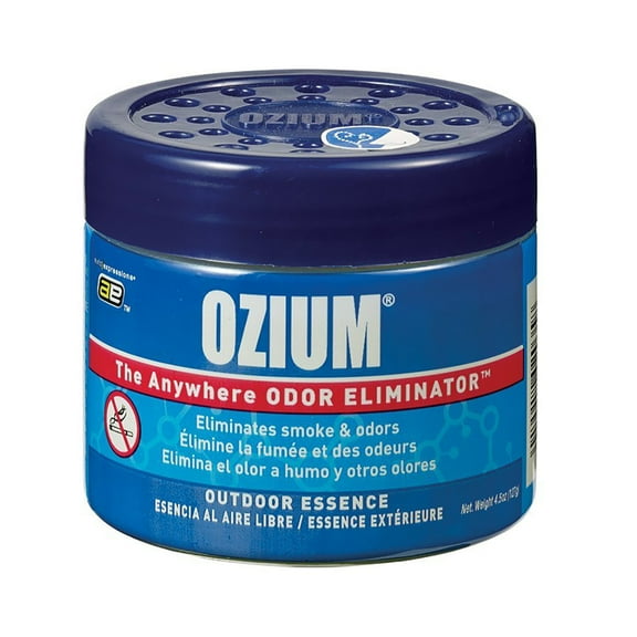 Ozium Gel Automotive Fragrance, Outdoor Essence Scent, 4.5 oz