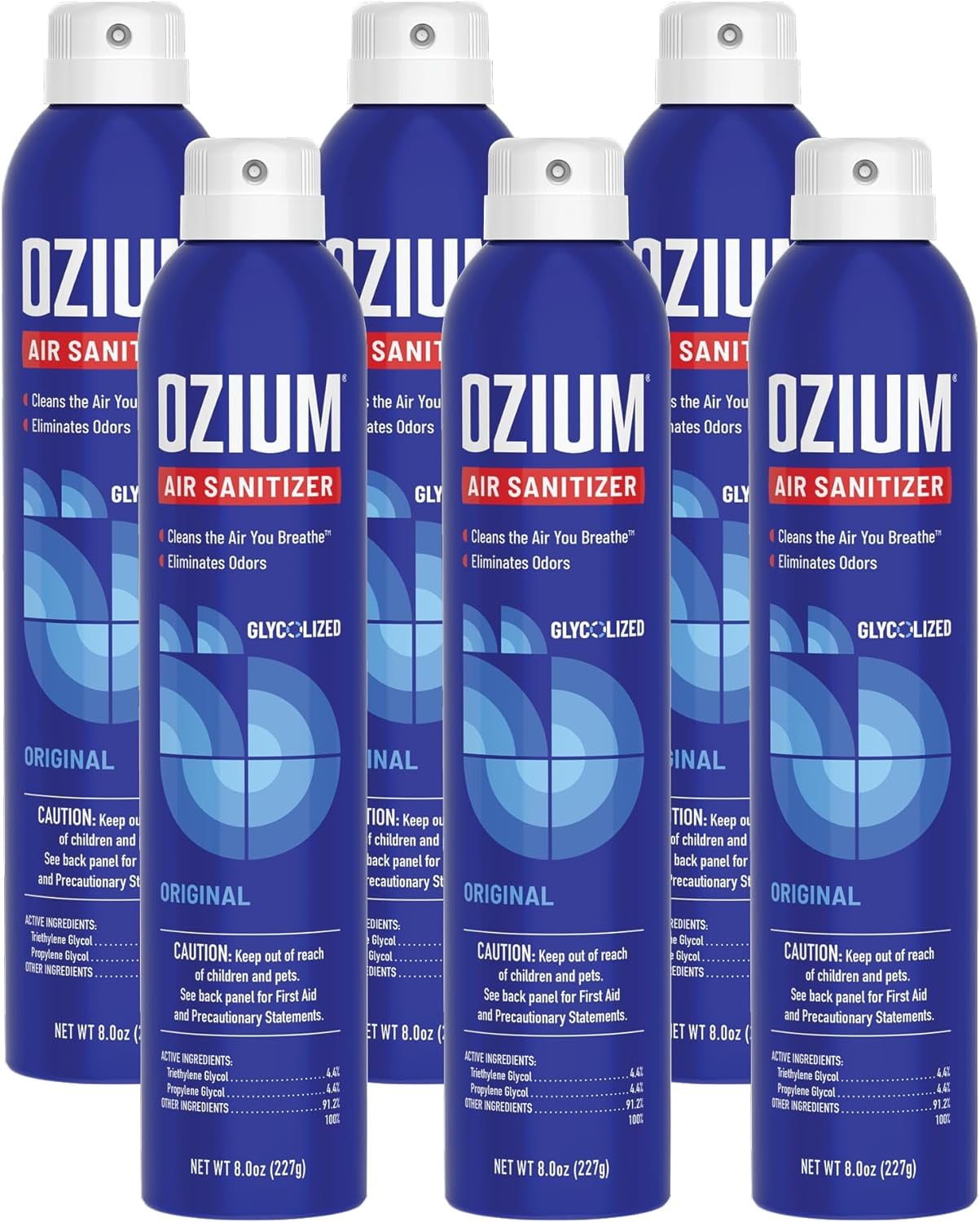 Ozium Original Hospital Deodorizer Sanitizer, Smoke Smell