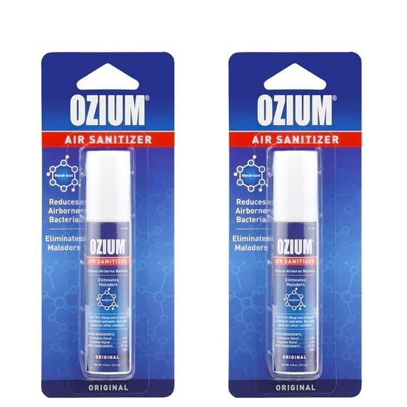 Ozium Air Sanitizer 0.8 oz Spray, Original 2-Pack