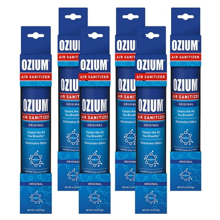 Ozium Air Sanitizer 3.5 oz. Ozium Spray, Original (6-PACK)