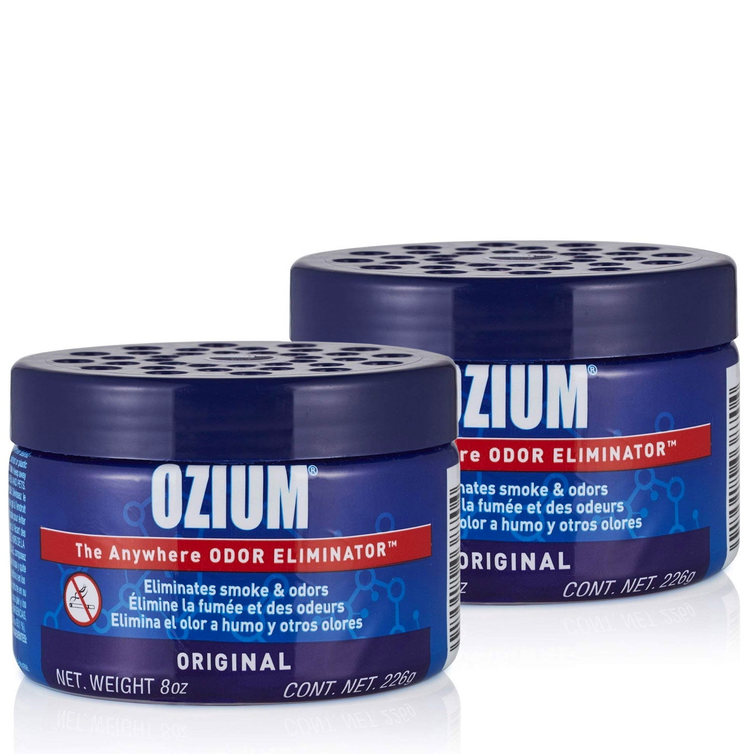 Ozium Gel 8oz Ozium Smoke & Odors Eliminator, Original Scent 2 PACK