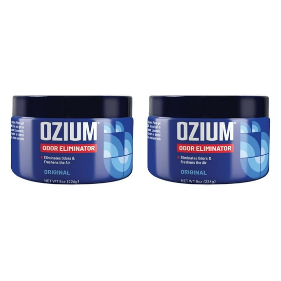 Ozium Gel 8oz Ozium Smoke & Odors Eliminator, Original Scent - 2 PACK