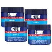 Ozium Gel Smoke & Odors Eliminator, Air Freshener Original Scent 4-Pack