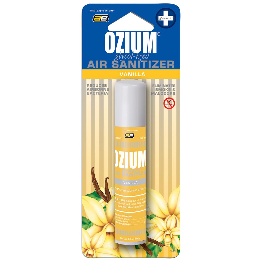 Ozium GlycolIzed Professional Air Sanitizer / Freshener Vanilla Scent