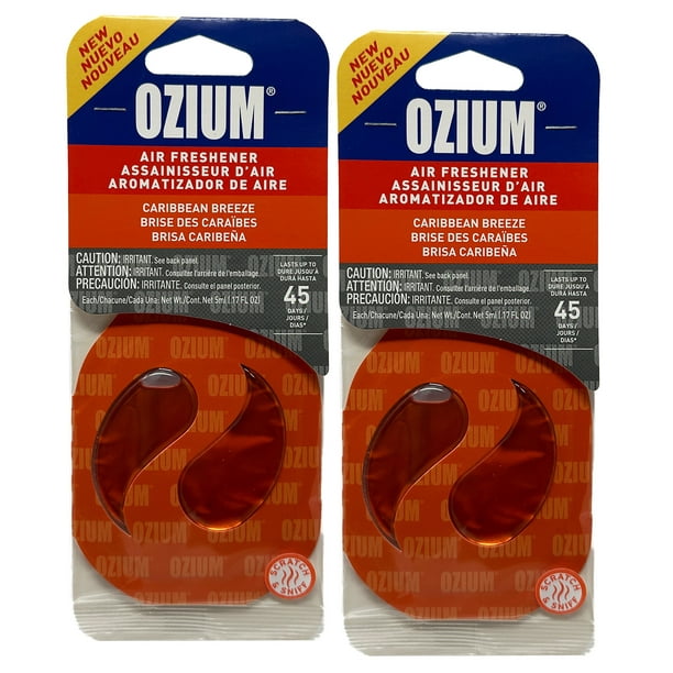 Ozium Paper Membrane Hanging Car Air Freshener Automotive Air