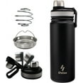 thumbnail image 1 of Ozizo Insulated Blender Bottle, Stainless Steel Shaker Bottle for Powder with Filter and Mixing Ball, 1 of 8