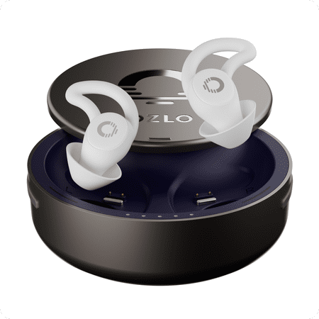 Ozlo Sleepbuds - Side Sleeper Approved Tiny Sleep Earbuds, Ultra Comfortable, Block Snoring, 50+ Sleep Sounds, Bluetooth Streaming, All-Night Battery