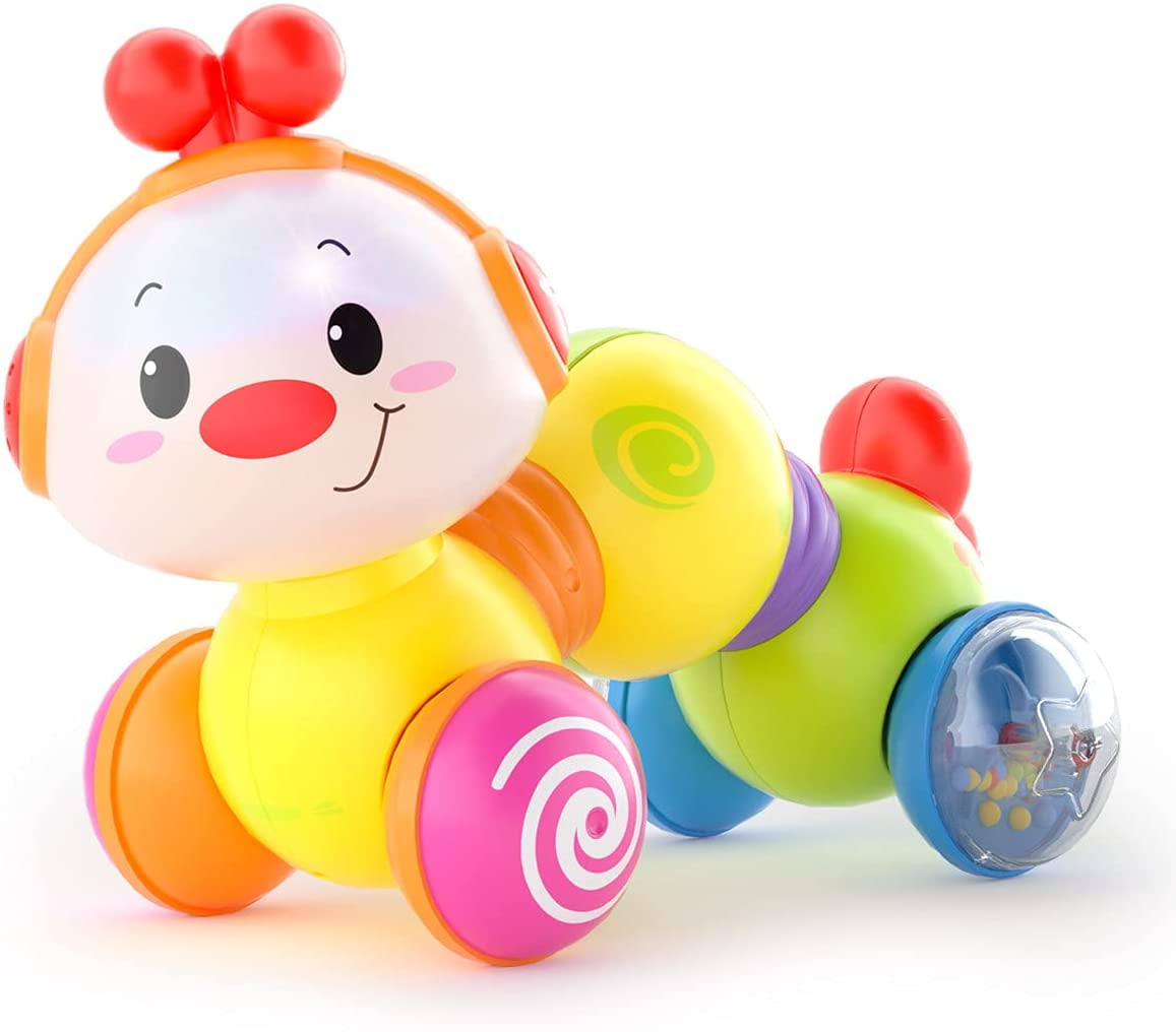 Crawling Toys for 6 Months Babies - Musical Baby Toys with Rattle for 6 to 12 Months Infant & Toddlers Boys and Girls