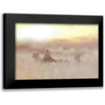 thumbnail image 1 of Ozmen, Ozkan 18x13 Black Modern Framed Museum Art Print Titled - Cheetah Family, 1 of 5