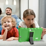 Ozmmyan 7 Inch Android Tablet RAM 2GB+ROM 16GB Android 11 System Tablets 4 Core Processor Android Phone 1024x600 IPS Display Screen Wifi Tablet Computer 3000mAh Kids Tablet Green
