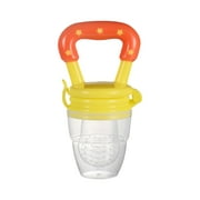 Ozmmyan Baby Fruit Feeder Pacifier, Fresh Food Feeding Teether for Toddler, BPA Free, Soothing Gum Relief, Infant Silicone Teething Toy, Suitable for Baby 6-20 Months