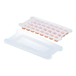 2 Packs Ice Cube Tray Plastic Ice Ball Maker Mold for Freezer 66