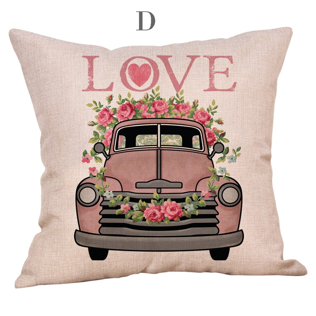 Ozmmyan Body Pillows For AdultsHappy Valentine's Day Throw Pillow Case